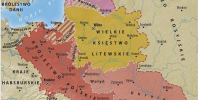 Térkép luxemburgi nagyhercegség Litvánia